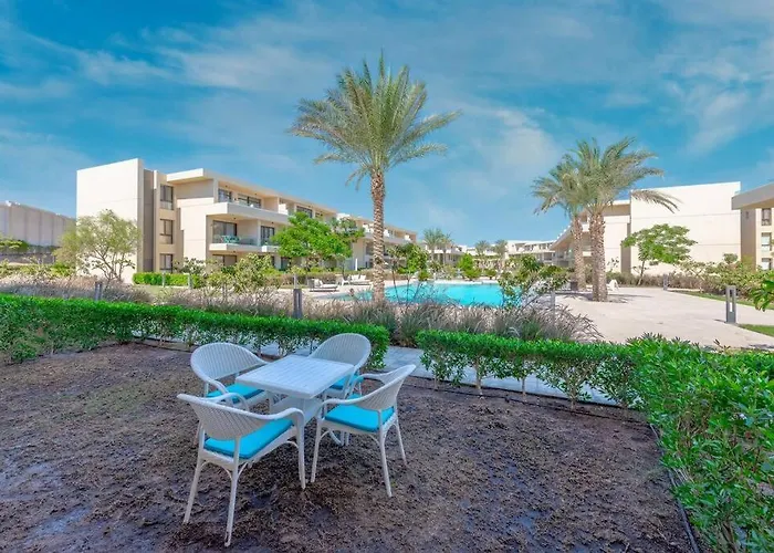Daire Chic 2 Bedroom Poolside At G-crib El Gouna Hurgada